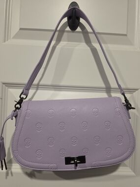 Betsey Johndon Lilac Leatherette Crossbody